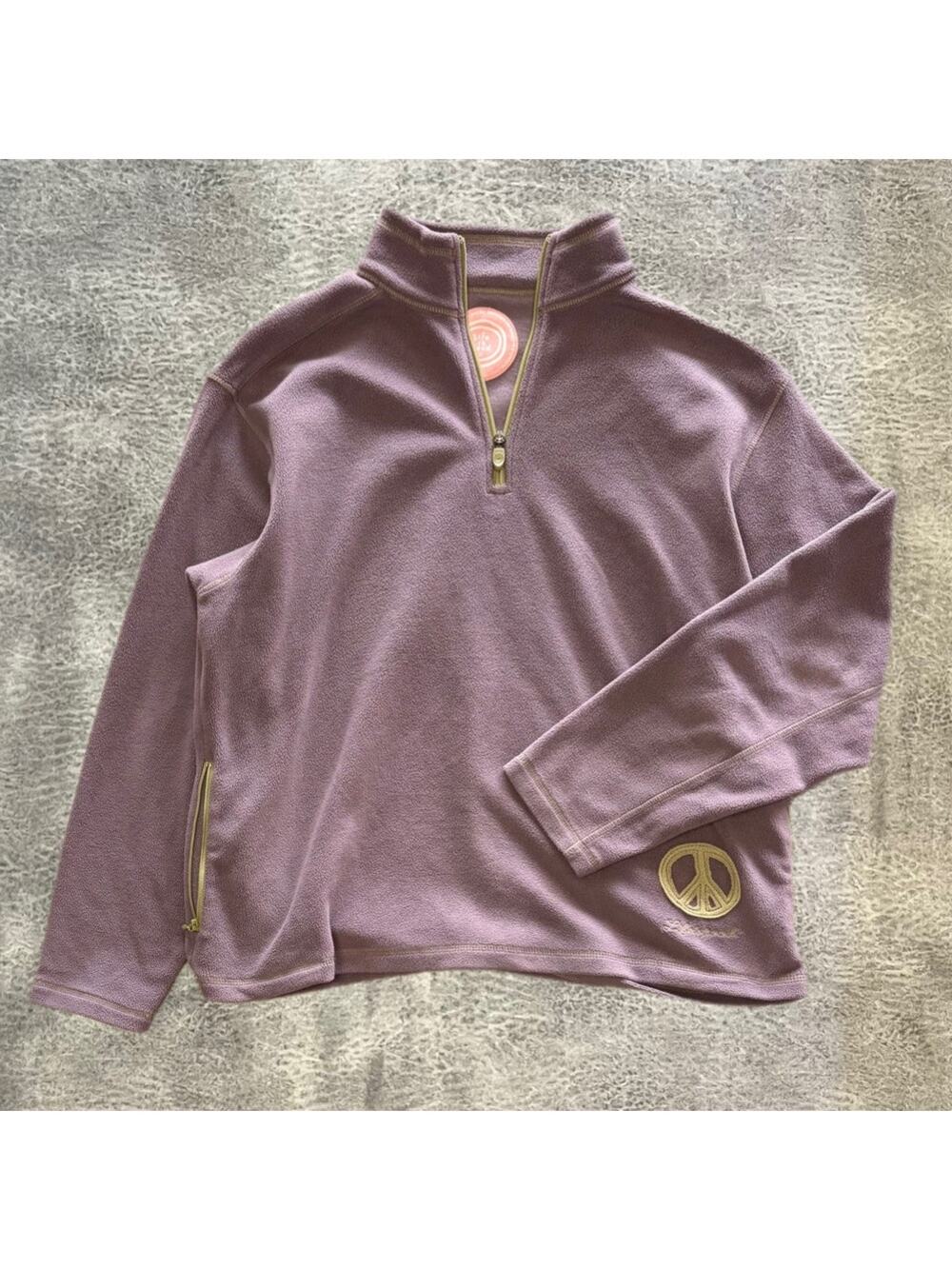 Life Is Good Soft Peace Quarter Zip